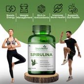4 - Simply Herbal Spirulina (Pack of 2),  60 capsules 