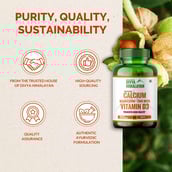 4 - Divya Himalayan Premium Calcium Magnesium + Zinc with Vitamin D3,  60 tablet(s)  Unflavoured (Pack of 2) 