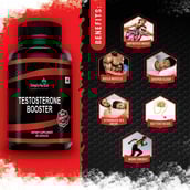 3 - Simply Herbal Testosterone Booster,  60 capsules  Unflavoured (Pack of 2) 