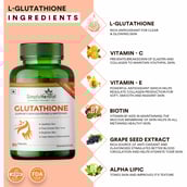 3 - Simply Herbal Glutathione,  Unflavoured (Pack of 3)  60 capsules 