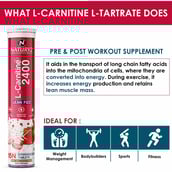 4 - Naturyz L-Carnitine 2400, 15 tablet(s) Water Melon Masala