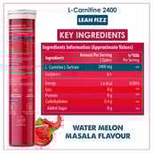 2 - Naturyz L-Carnitine 2400, 15 tablet(s) Water Melon Masala