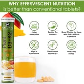 6 - Naturyz Plant D3+K2, 15 tablet(s) Mango (Pack of 3)