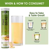 7 - Naturyz Plant D3+K2,  20 tablet(s)  Mango 