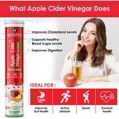 4 - Naturyz Apple Cider Vinegar,  20 tablet(s)  Apple (Pack of 3) 