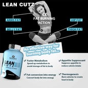 4 - Naturyz Lean Cutz Thermogenic Fat Burner,  60 tablet(s)  Unflavoured 