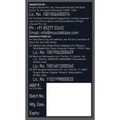 1 - MuscleBlaze Creatine Monohydrate CreAMP,  Unflavoured  0.88 lb 