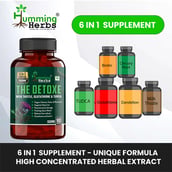6 - Humming Herbs The Detoxe,  90 veggie capsule(s) 