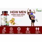 3 - Humming Herbs HGW Men (Horny Goat Weed, Macca & Tongkat Ali),  60 veggie capsule(s) 