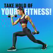 6 - SLOVIC Rubber Dumbbell Set,  Black (Set of 1)  10 kg 