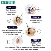 6 - Dr. Patkar's Apple Cider Vinegar Shampoo with 3 In 1,  300 ml  for Deep Nourishment 