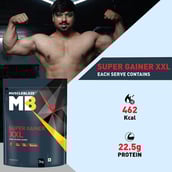 8 - MuscleBlaze Super Gainer XXL,  6.6 lb  Chocolate 
