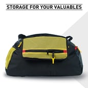 7 - MuscleBlaze Training Bag with Shoe Compartment, Black 45 L