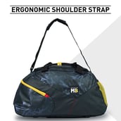 5 - MuscleBlaze Training Bag with Shoe Compartment,  Camo Navy 45 L 