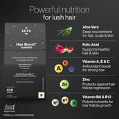 4 - Setu Hair Boost, 10 gummies Mixed Fruit