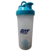 GAT Shaker Bottle (Freebie),  Transparent Blue  600 ml 