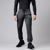 1 - MuscleBlaze Squat-Proof Jogger, Anthracite Grey Small