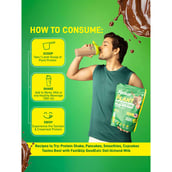 6 - Fast & Up Plant Protein,  2.1 lb  Rich Chocolate 