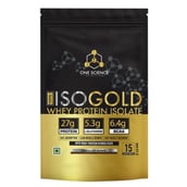 1 - One Science 100% Iso Gold Whey Protein Isolate, 1 lb Chocolate Charge