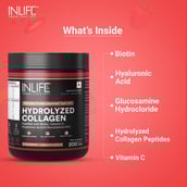 6 - INLIFE Hydrolyzed Collagen Peptides,  0.44 lb  Strawberry Lemon 