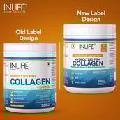4 - INLIFE Hydrolyzed&nbsp;Fish Collagen Peptides,  200 g  Orange 