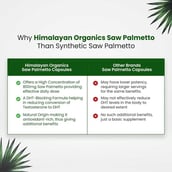 5 - Himalayan Organics Saw Palmetto 800mg, 60 capsules