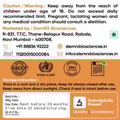 4 - StemRX Virgin Vit-C,  60 capsules  Unflavoured 