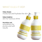 3 - VLCC Clinic Deep Nourishing ProBright Body Lotion,  300 ml  Almond Oil + Honey + Aloe Vera