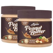 Alpino Peanut Butter Classic (Pack of 2),  0.250 kg  Crunch 