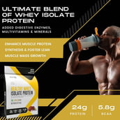 3 - HealthER Healthy Whey Isolated Protein, 2.2 lb Chocolate