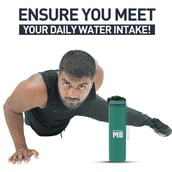 8 - MuscleBlaze Sipper Bottle,  Forest Green  1 L