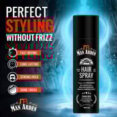 6 - Man Arden Hair Spray,  180 ml  Styling with Nourishment 