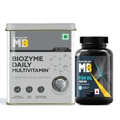 3 - MuscleBlaze Biozyme Daily Multivitamin OP,  90 tablet(s)  + Fish Oil (1000mg) 30 Capsules 