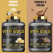 4 - Vitaminnica Vita Gold Whey Protein Blend, 5 lb French Vanilla