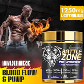 7 - Vitaminnica Battle Zone Pre-Workout,  0.53 lb  Mango Berry 