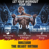 9 - Vitaminnica Battle Zone Pre-Workout,  0.53 lb  Mango Berry 