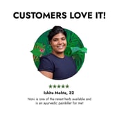 11 - Kapiva Noni Juice (Al-Round Tonic),  Unflavoured (Pack of 2)  1 L 