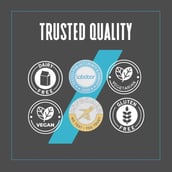 8 - Myprotein Stainless Steel Shaker Bottle,  Silver/Blue  750 ml 