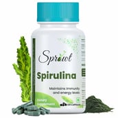 1 - Sprowt Spirulina,  120 capsules 