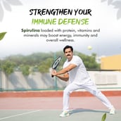 6 - Sprowt Spirulina,  120 capsules 