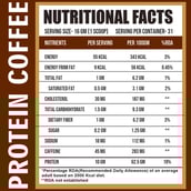 4 - Ripped Up Nutrition Protein Coffee,  0.25 kg  Hazelnut 