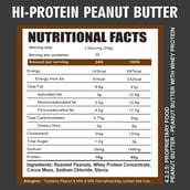 4 - Ripped Up Nutrition Hi Protein Peanut Butter,  0.85 kg  Creamy 