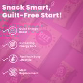 2 - Rize Energy Bar,  4 bar(s)  Berry Blast (Pack of 4) 