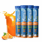 1 - Fast & Up Hydration Reload,  20 tablet(s)  Orange (Pack of 4) 