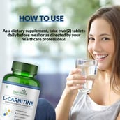 4 - Simply Herbal L-Carnitine,  120 tablet(s)  Unflavoured 