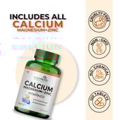 5 - Simply Herbal Calcium Magnesium + Zinc with Vitamin D3,  120 tablet(s)  Unflavoured 