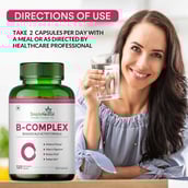 3 - Simply Herbal B-Complex,  120 capsules  Unflavoured 