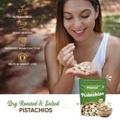 5 - Pintola Roasted & Salted Pistachios, Unflavoured 200 g