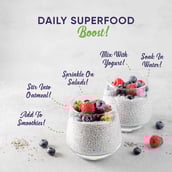 6 - Pintola Organic Chia Seeds,  250 g  Unflavoured 