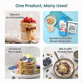 6 - Pintola Coconut Jaggery Performance Series Peanut Butter, 1 kg Creamy